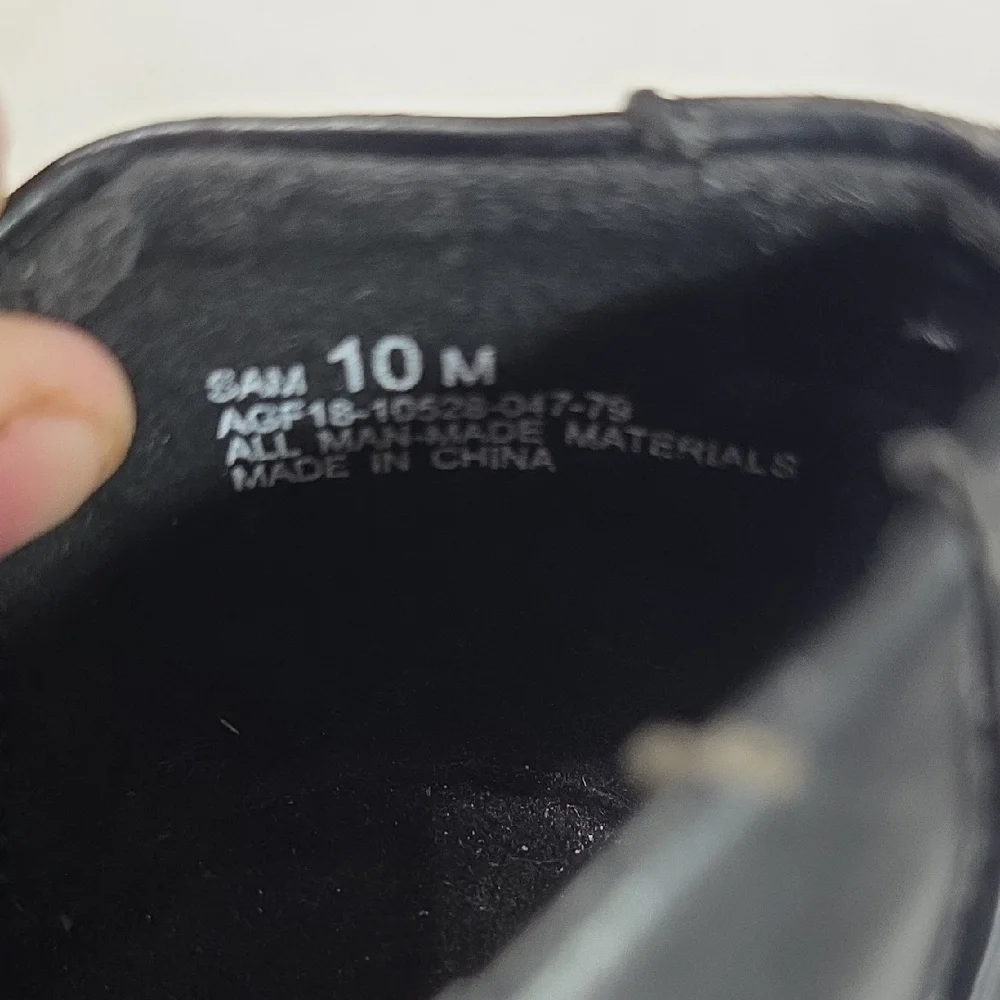 Kim Rogers Memory Foam Women's Wedge Slip-On‎ Shoes Black  Sz 10 GUC *READ*.